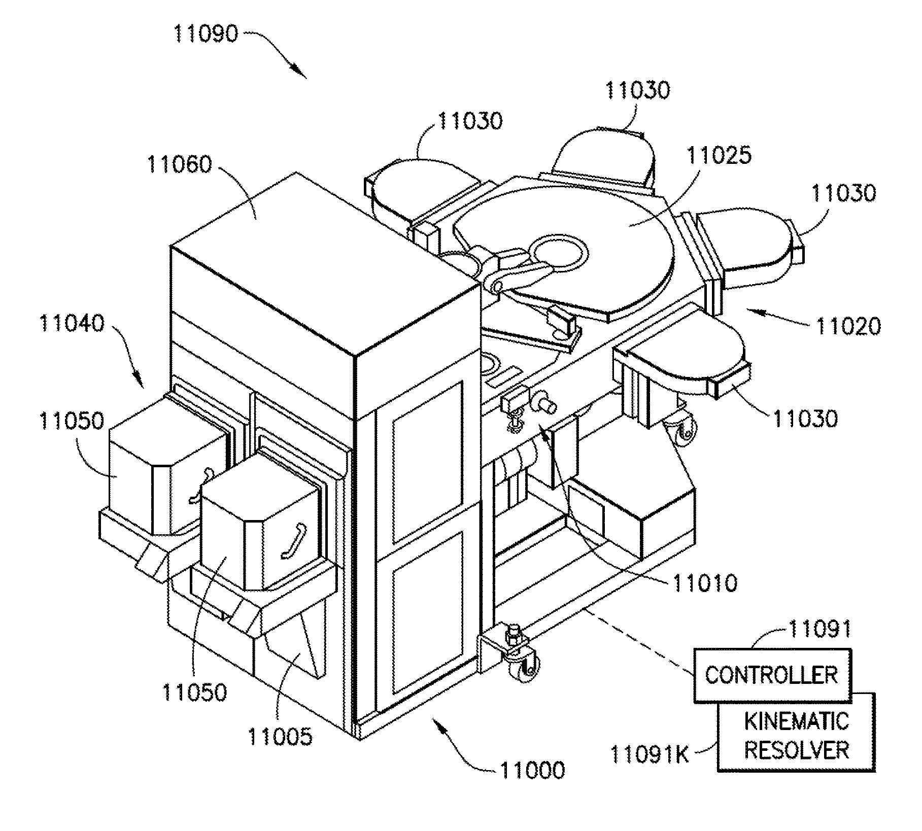 On the fly automatic wafer centering method and apparatus