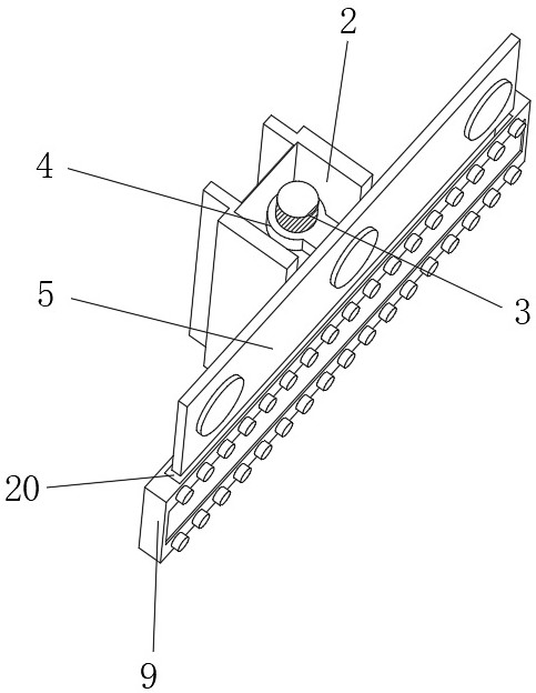 Photosensitive self-adjusting light-changing car lamp device of trailer