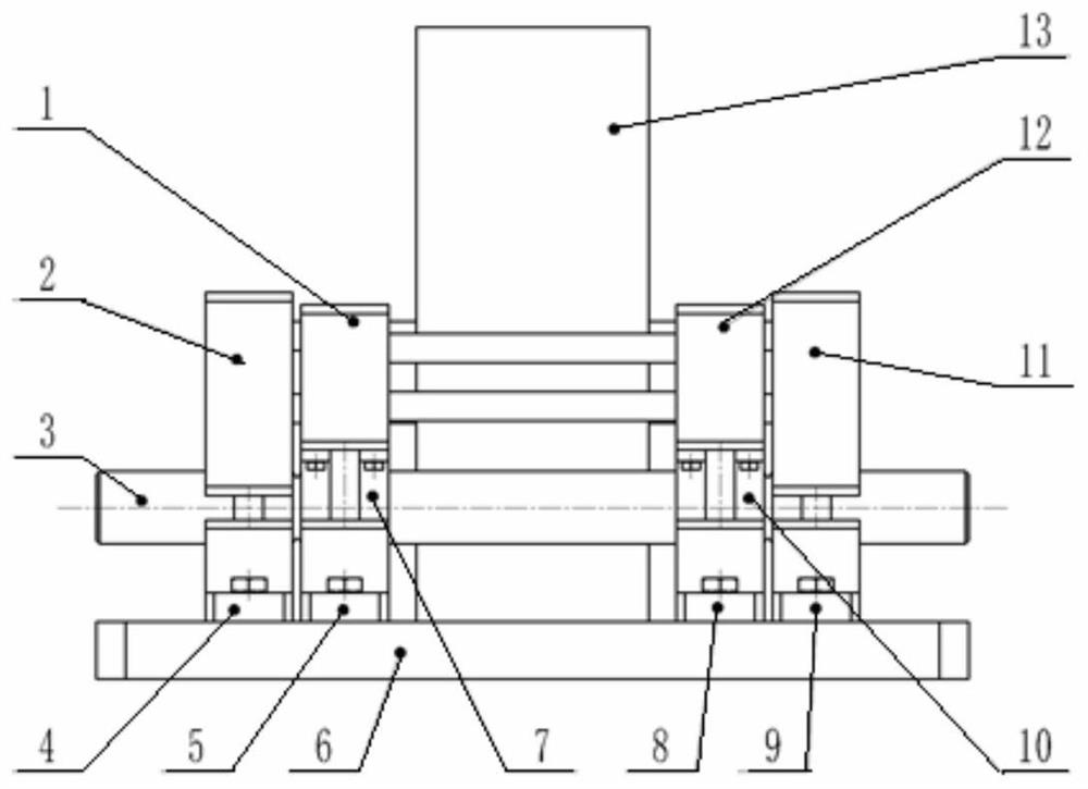A pneumatically controlled double-stage shear precision separation device