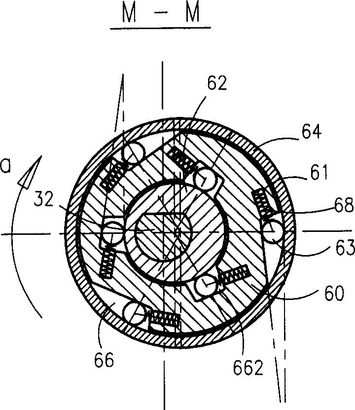 Eccentricity regulating mechanism