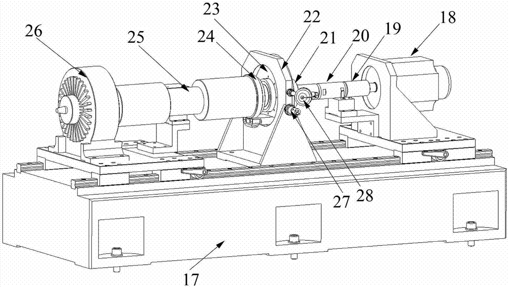 Device and method for testing service life of precision cycloidal speed reducer of robot