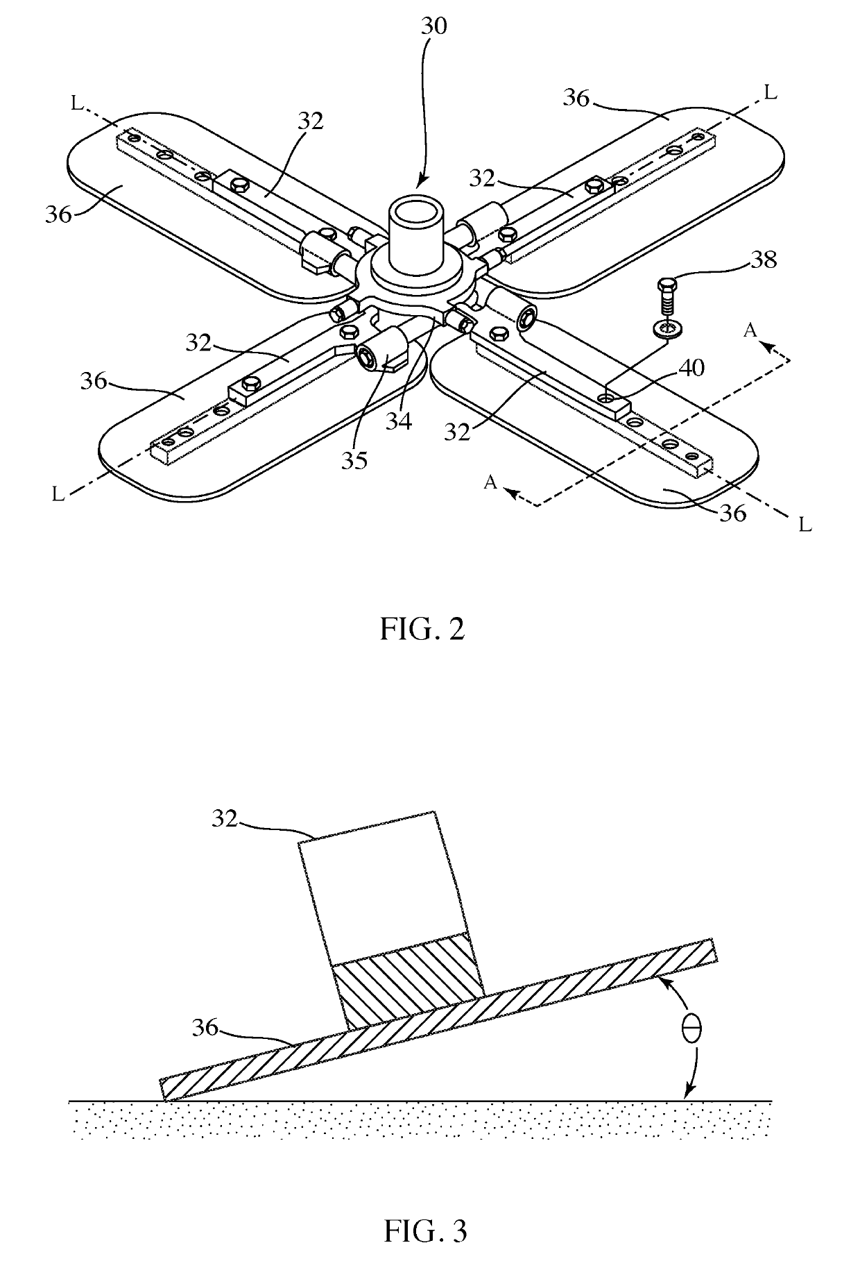 Offset mounting adapter for concrete surface processing tool