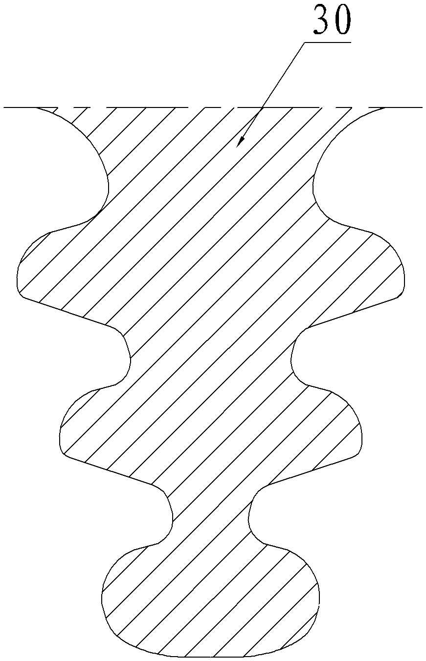 A milling cutter for processing steam turbine blade fir tree-shaped blade root and its design method