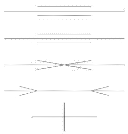 Material deformation measurement method and device based on laser marking automatic tracking