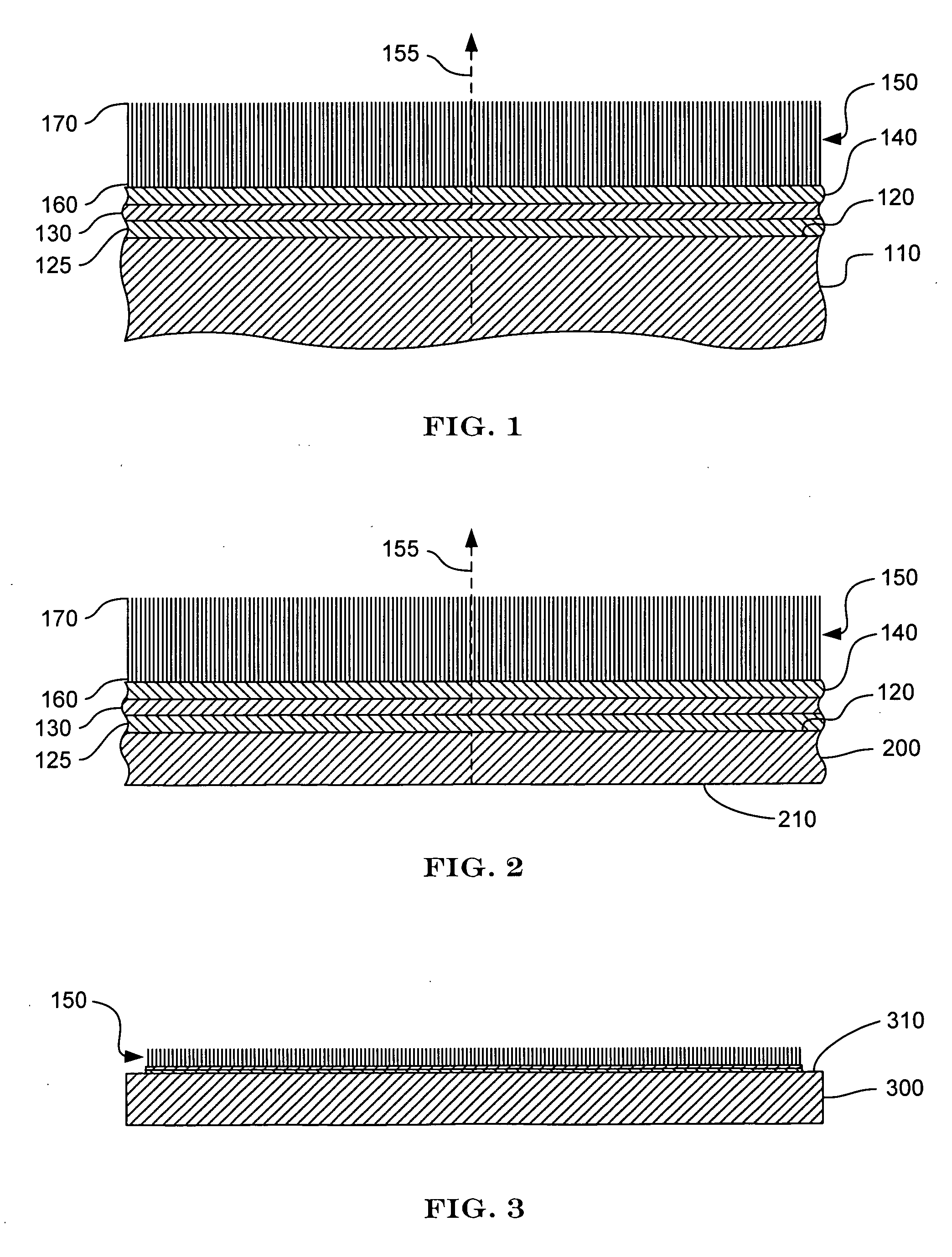 Devices incorporating carbon nanotube thermal pads