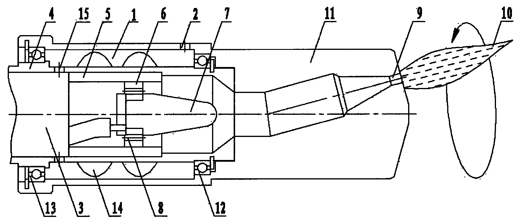 Pneumatic rotary air plasma jet source