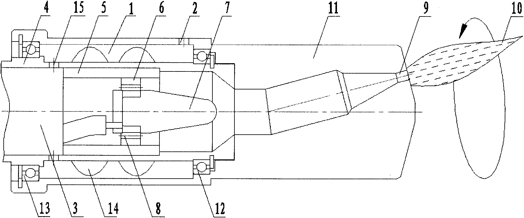 Pneumatic rotary air plasma jet source