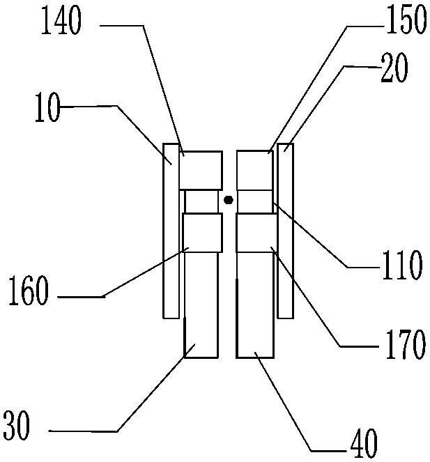 A rotary automatic reversing switch