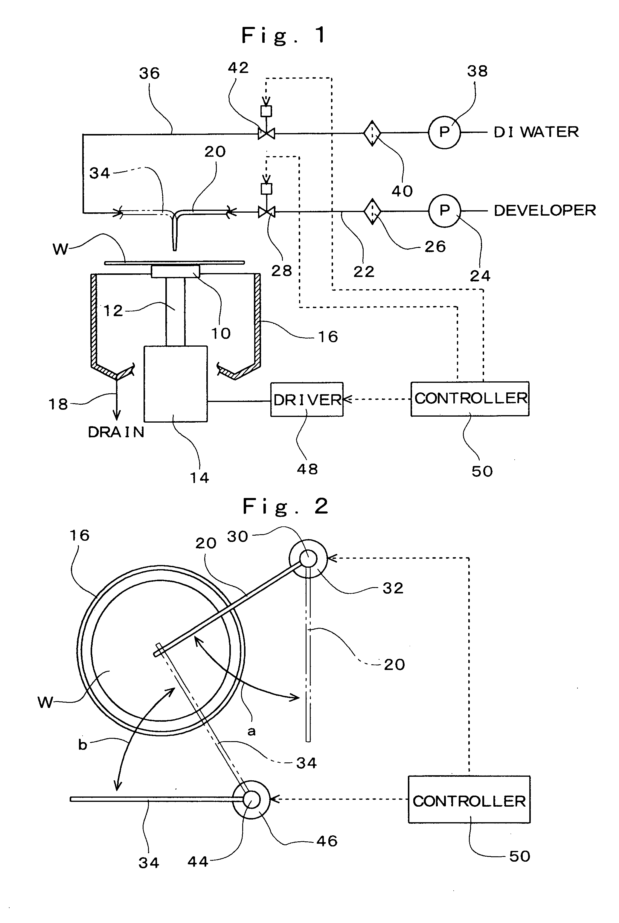 Method and system for performing development processing during photolithography
