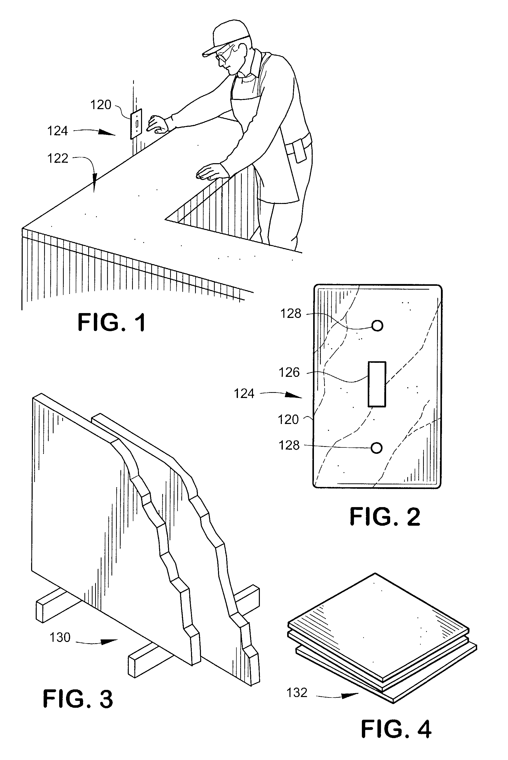 System for matched-stone cover plates
