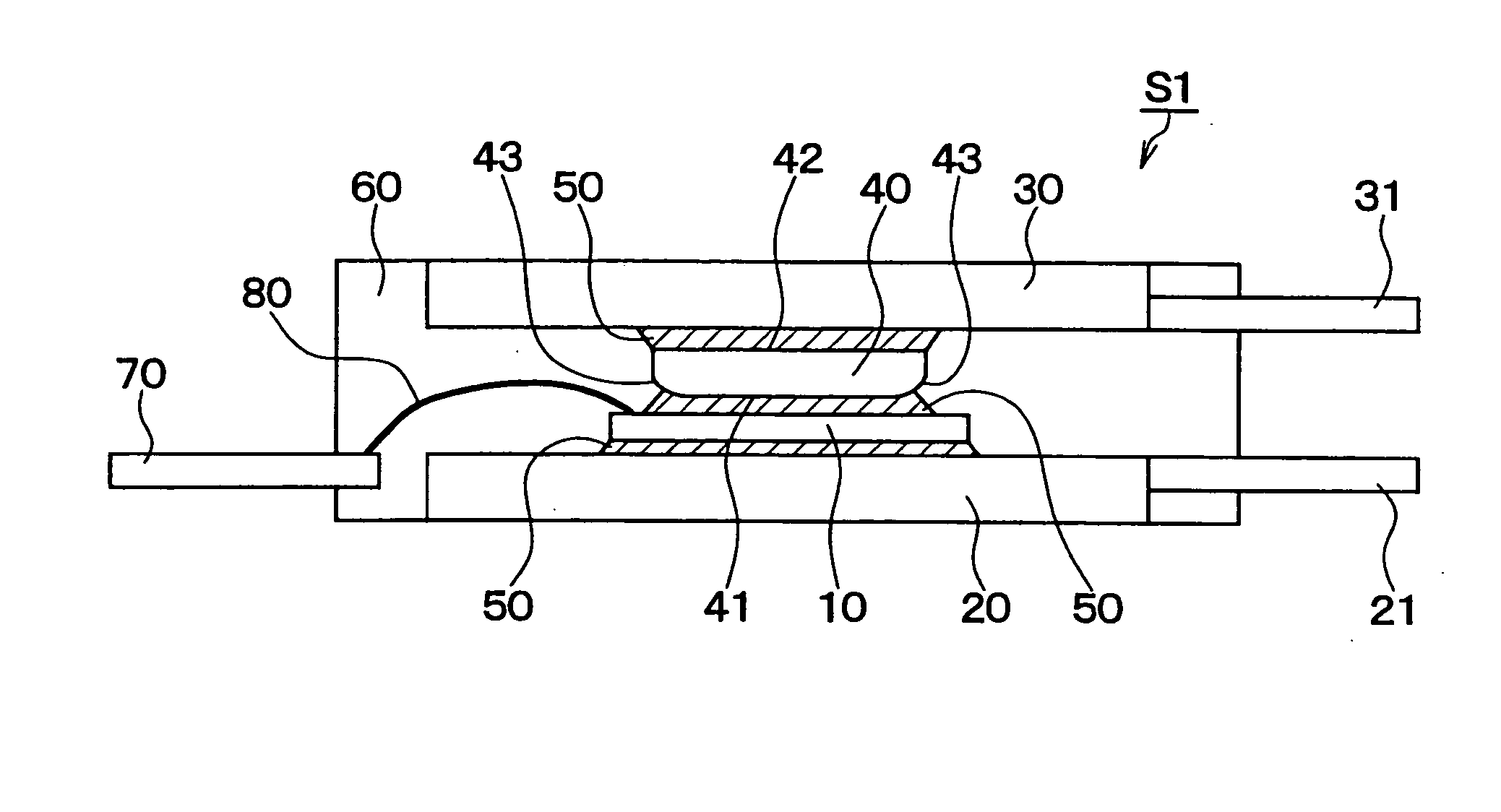 Semiconductor device having heat radiation plate and bonding member