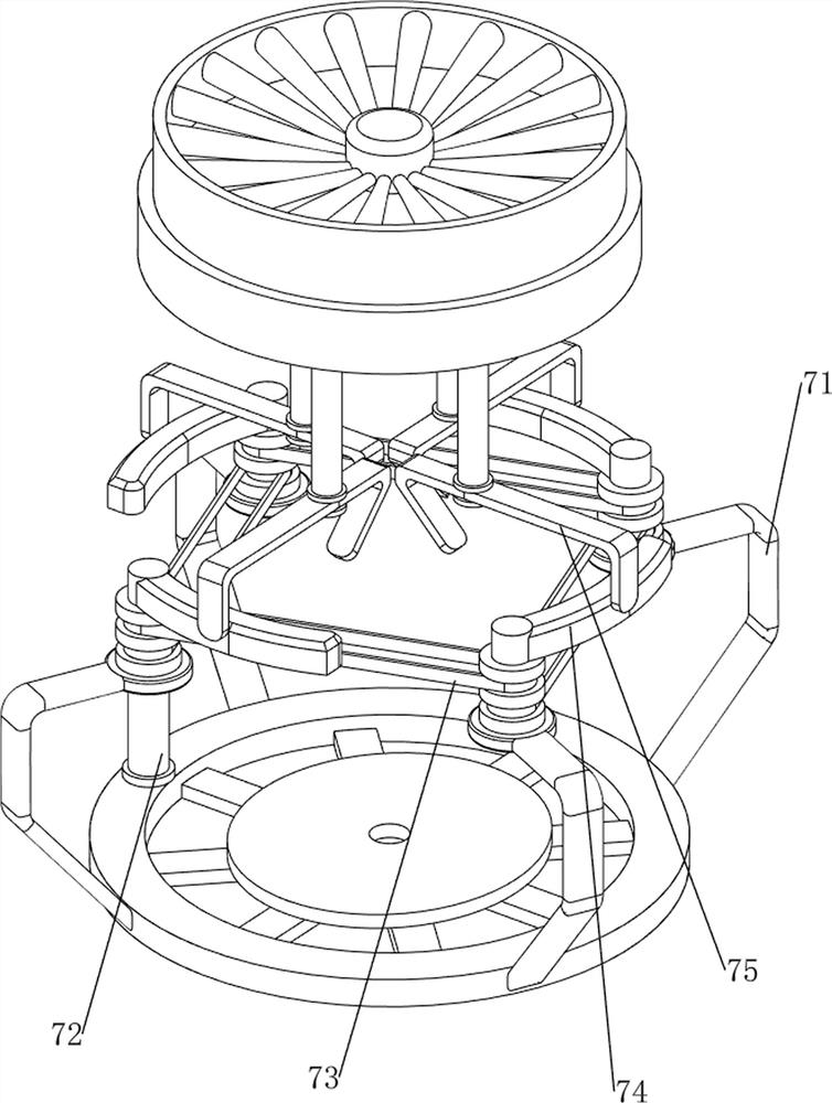 Disassembling device for waste battery recycling