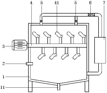 Drying device for production of light-cleaning football stocks