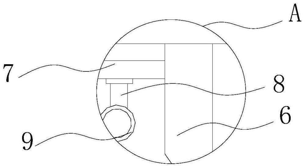 Part clamping device for automobile part production