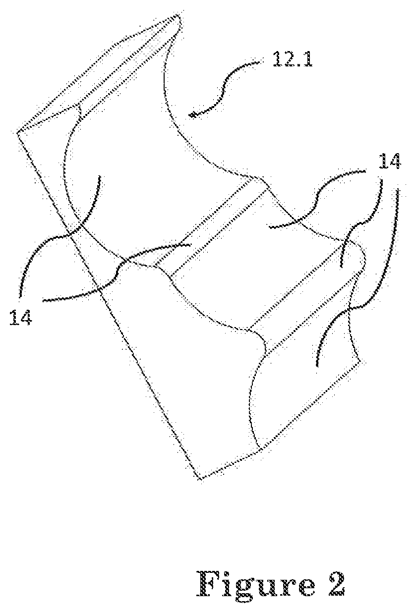 Method for Casting a Construction Element and a Mould for Use in the Method