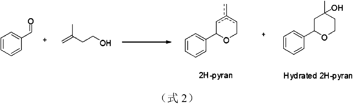 Aromatic rose ether perfume synthesis method