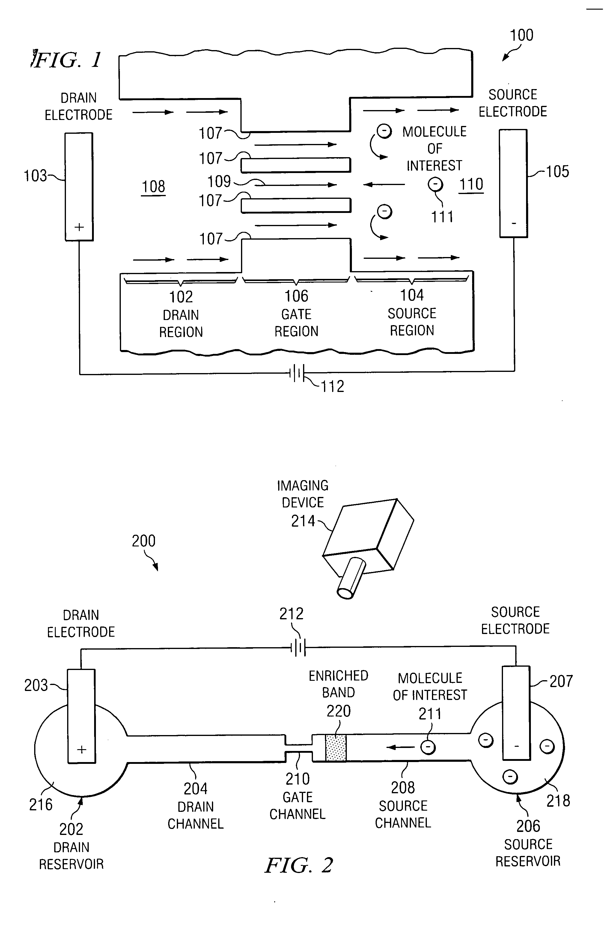 System and method for electrokinetic trapping and concentration enrichment of analytes in a microfluidic channel