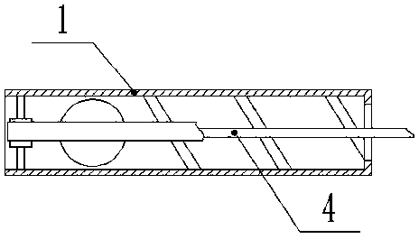 Electrical safe distance detecting ruler with signal light