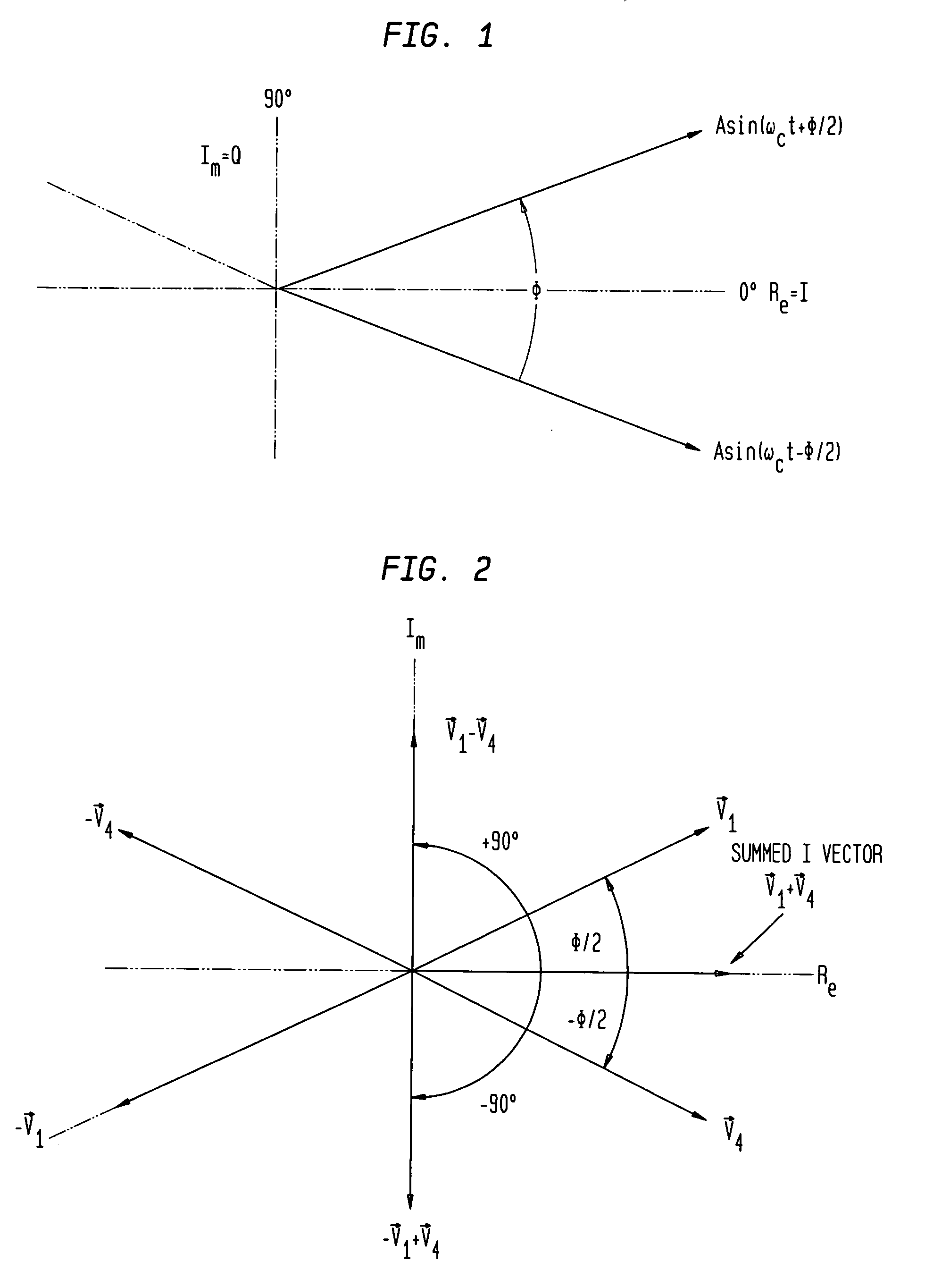 Orthogonal signal generation using vector spreading and combining