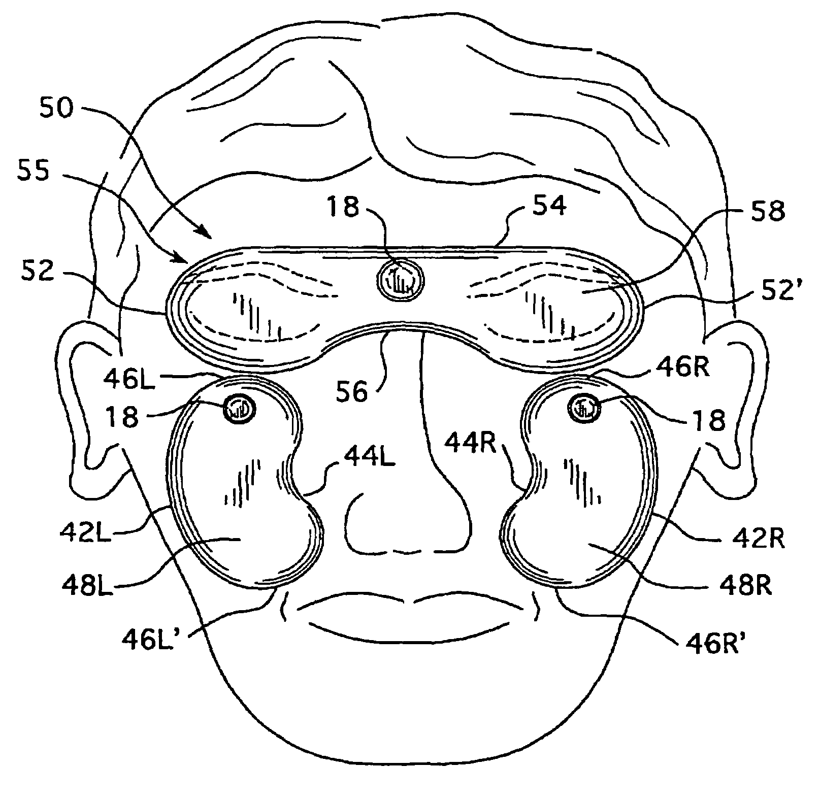 Method of embalming with sand-filled weights