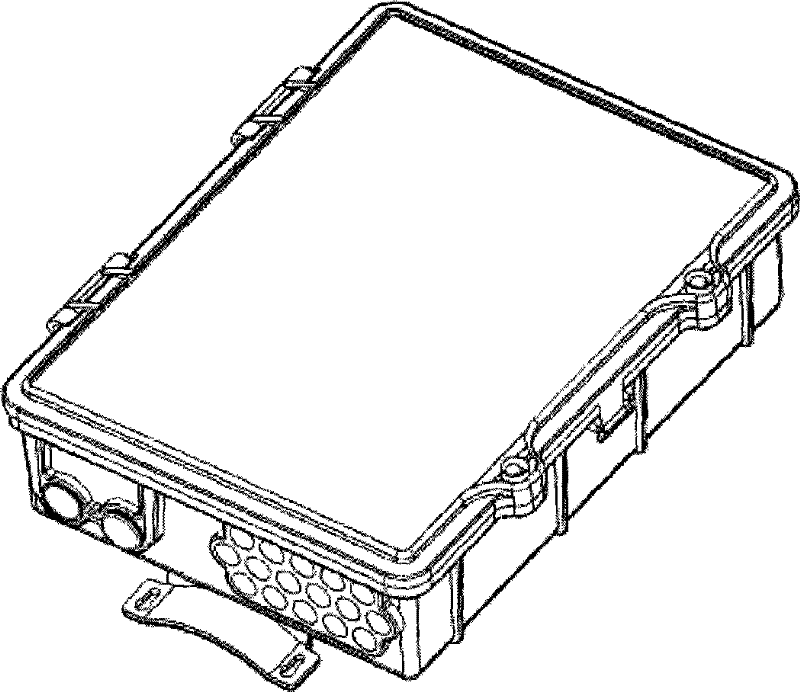 Integrated fiber distribution box of universal splitter