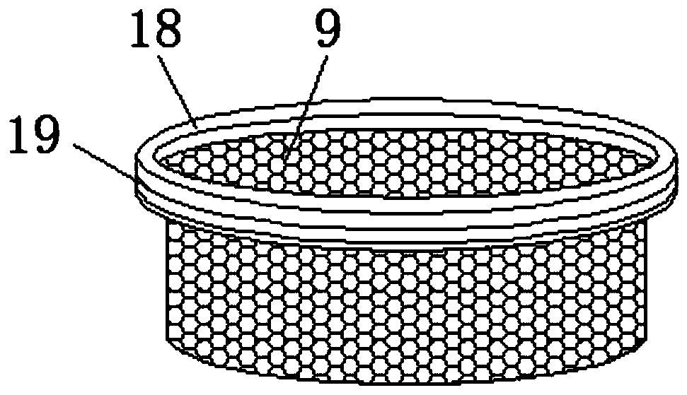 A tea box capable of filtering tea residue