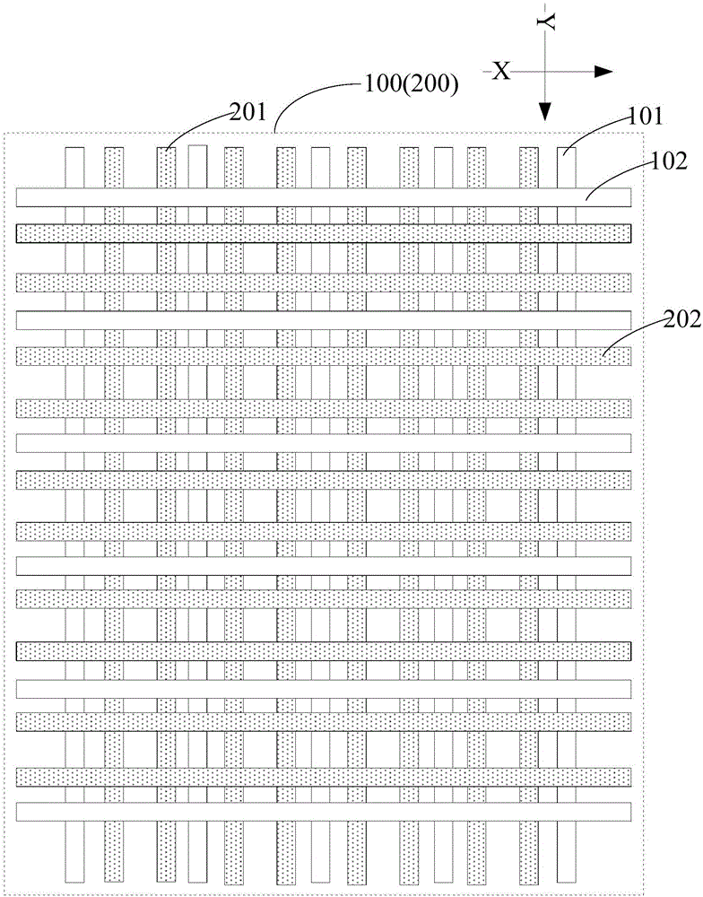 Touch screen with fingerprint identification function, display panel and touch display apparatus