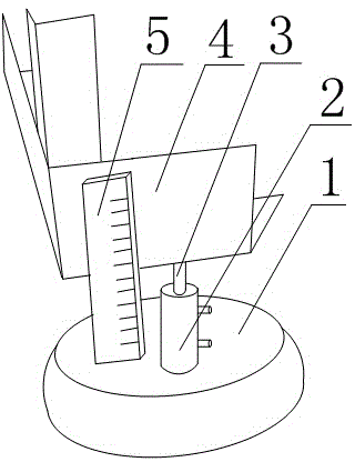 Device for adjusting height of distribution box plate storage rack