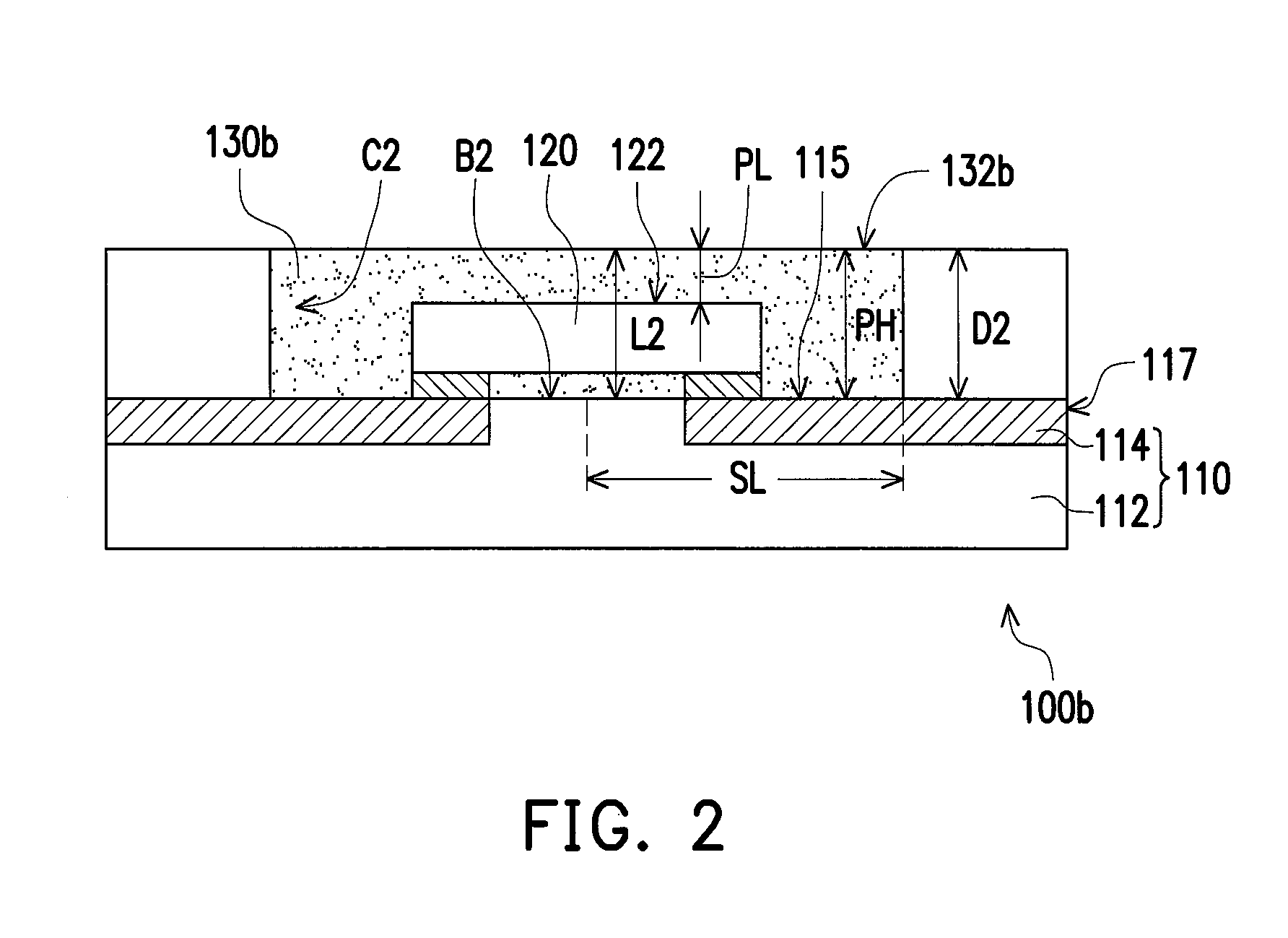 Light emitting diode package structure