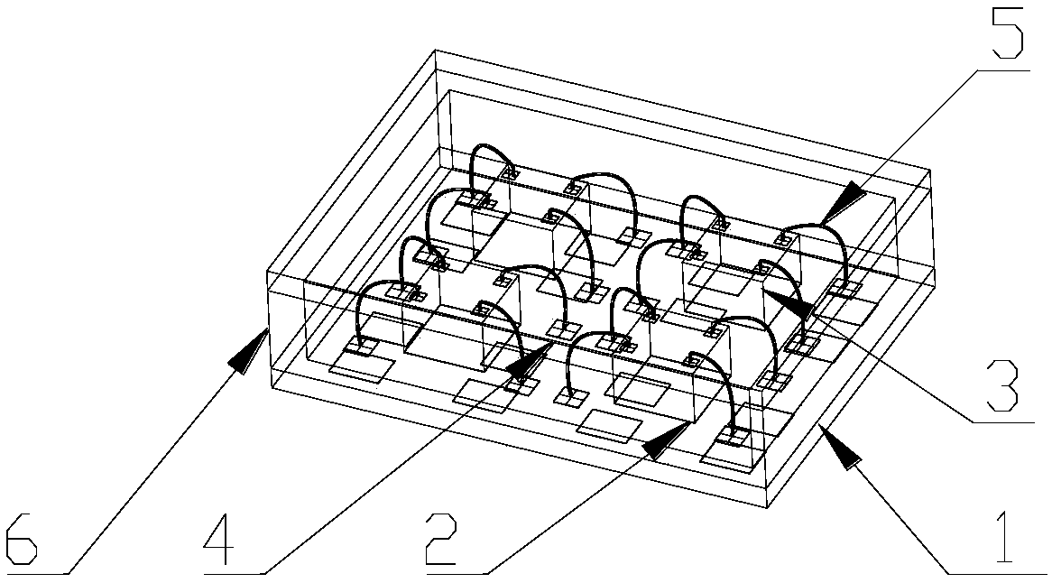 Pressure sensor package structure and package method