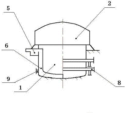 Device and method for continuously removing copper from liquid crude lead