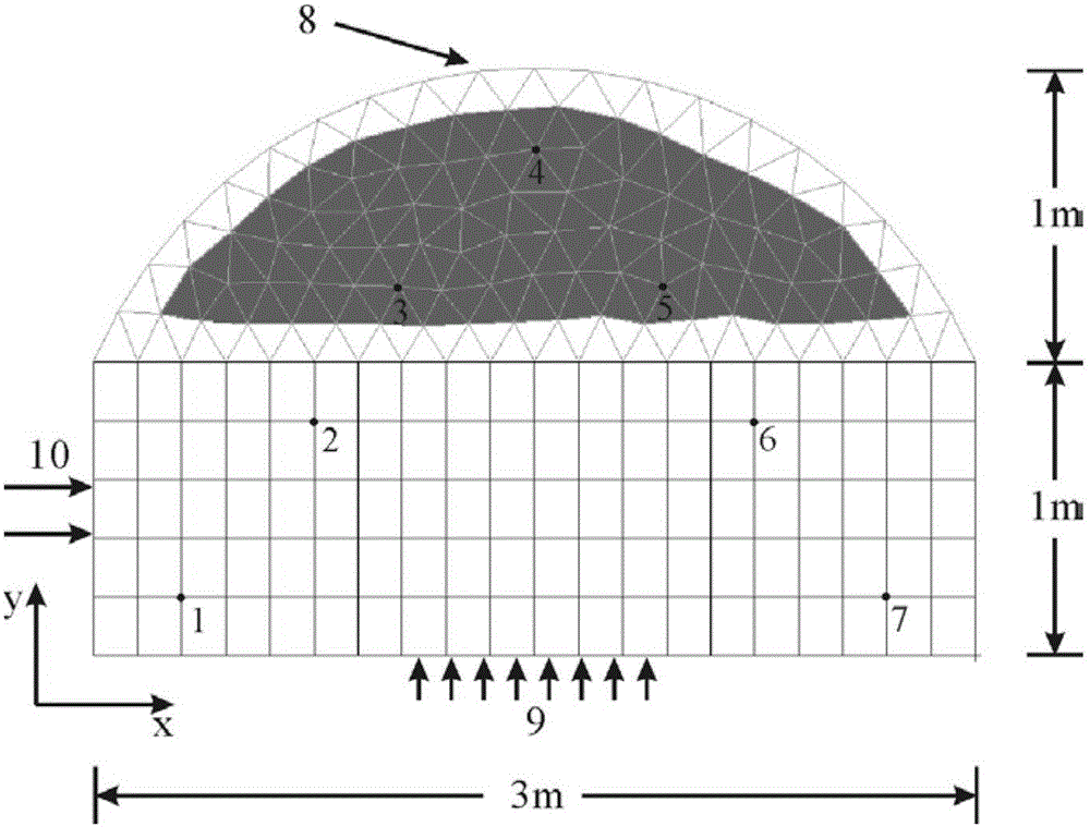 Random orthogonal expansion method for solving uncertain heat conduction problem