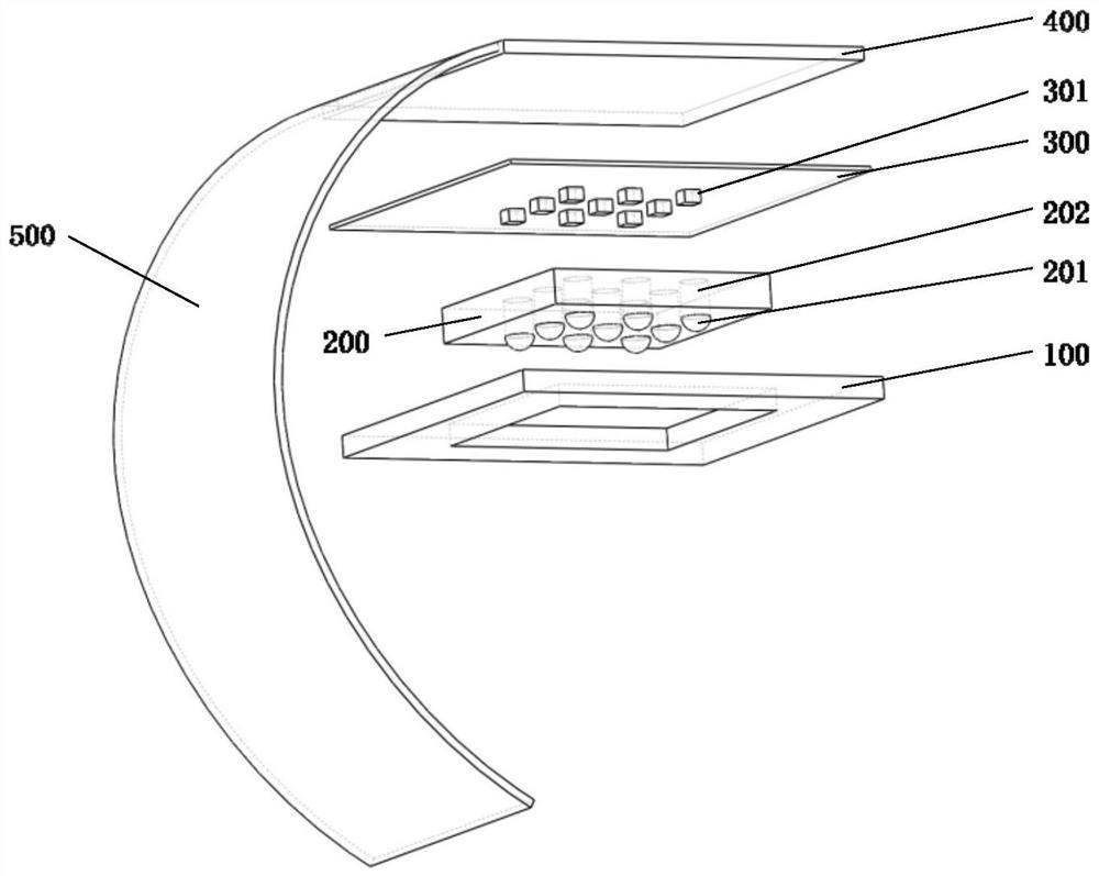 Flexible force sensor capable of sensing muscle hardness and muscle hardness detection method