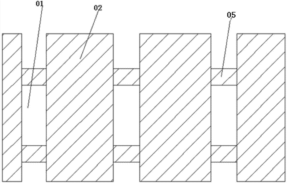 Preparation method of high-opening-ratio mask board and mask board