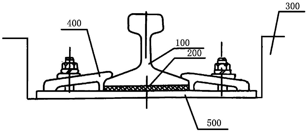 Dry dock track mounting method