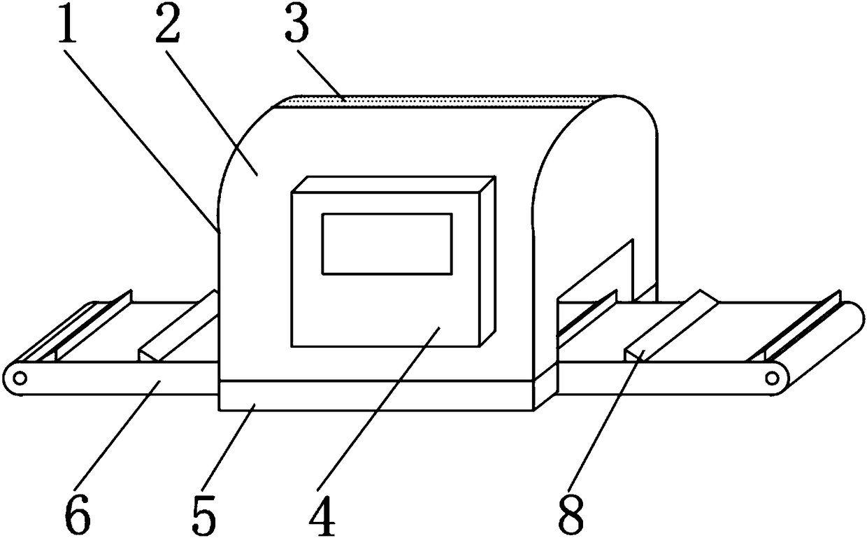 Adaptive temperature-adjusting leather drying equipment