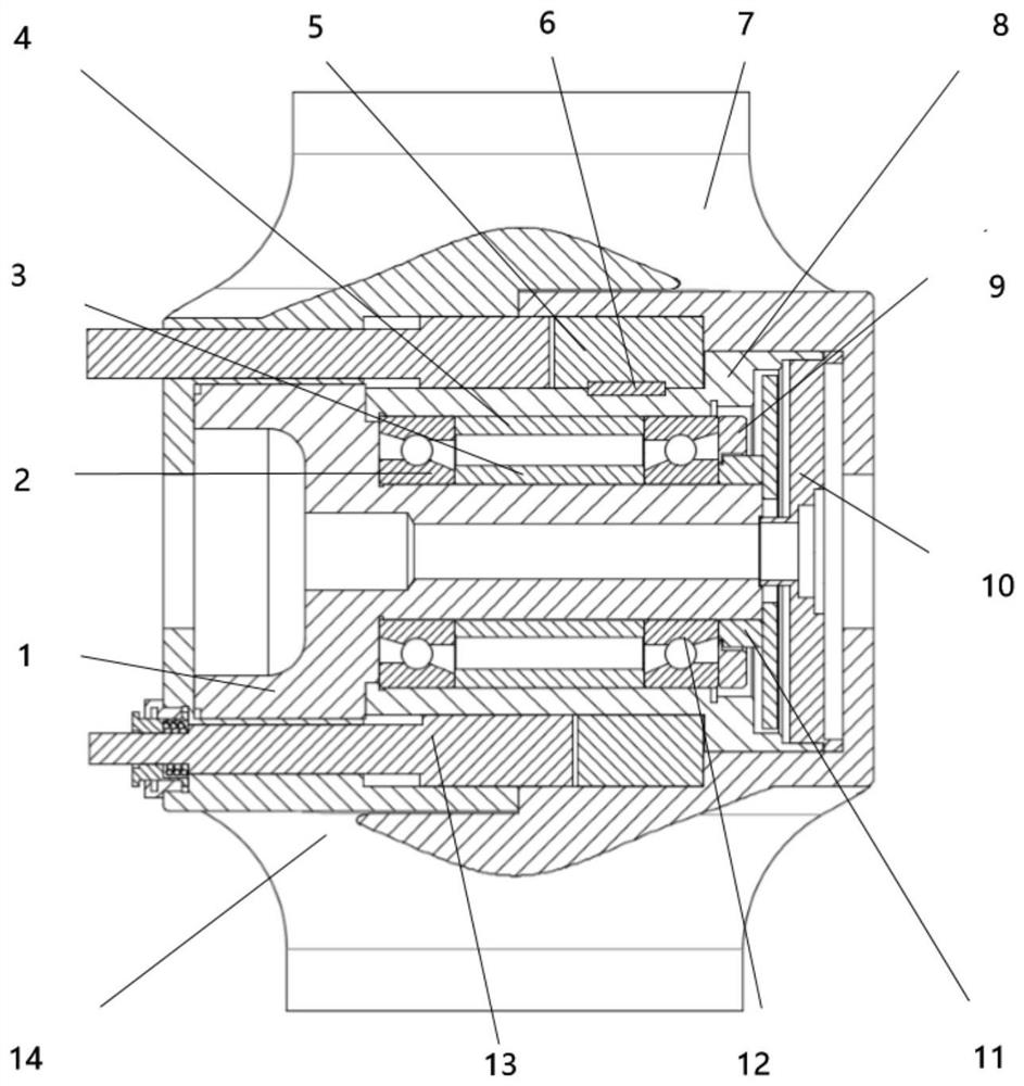 Variable measurement space method of articulated coordinate measuring machine based on jaw joint
