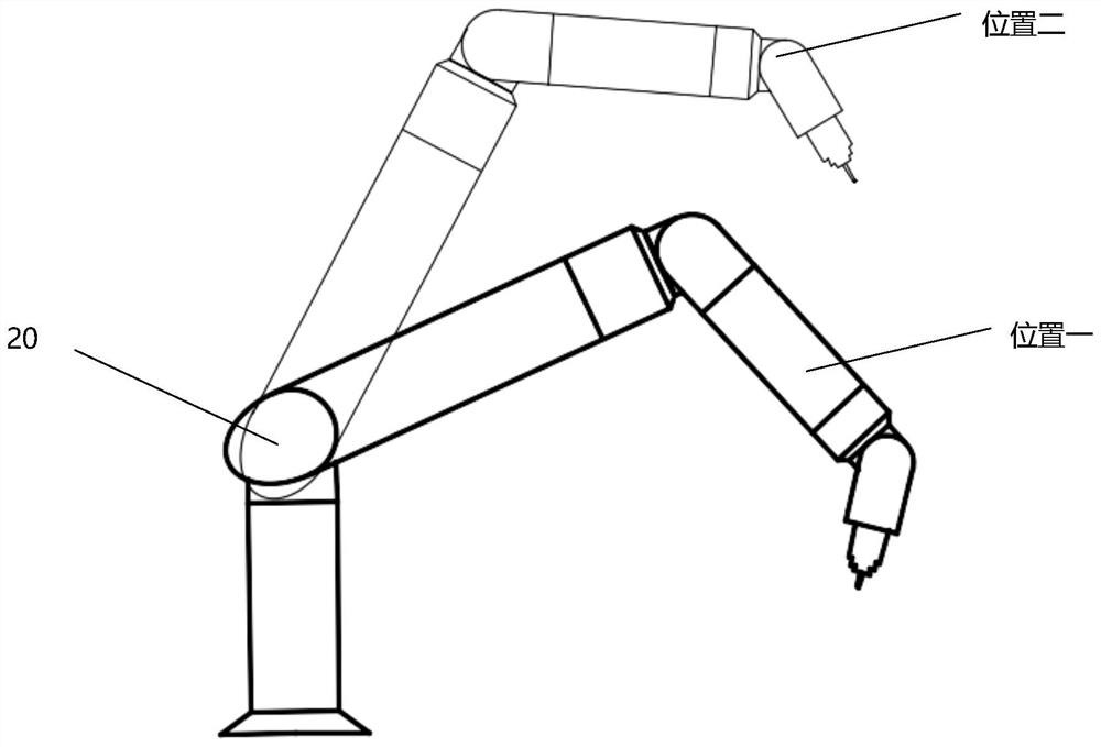 Variable measurement space method of articulated coordinate measuring machine based on jaw joint