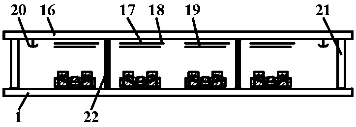 Luminescent display with multifaceted combined single-gate double positive and negative semicircular long-edge cathode structure