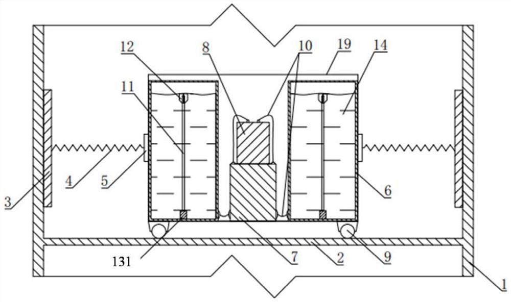 A composite tower damper device