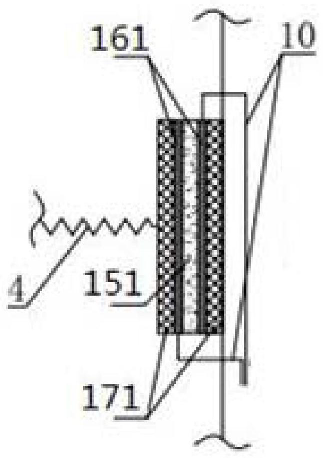A composite tower damper device