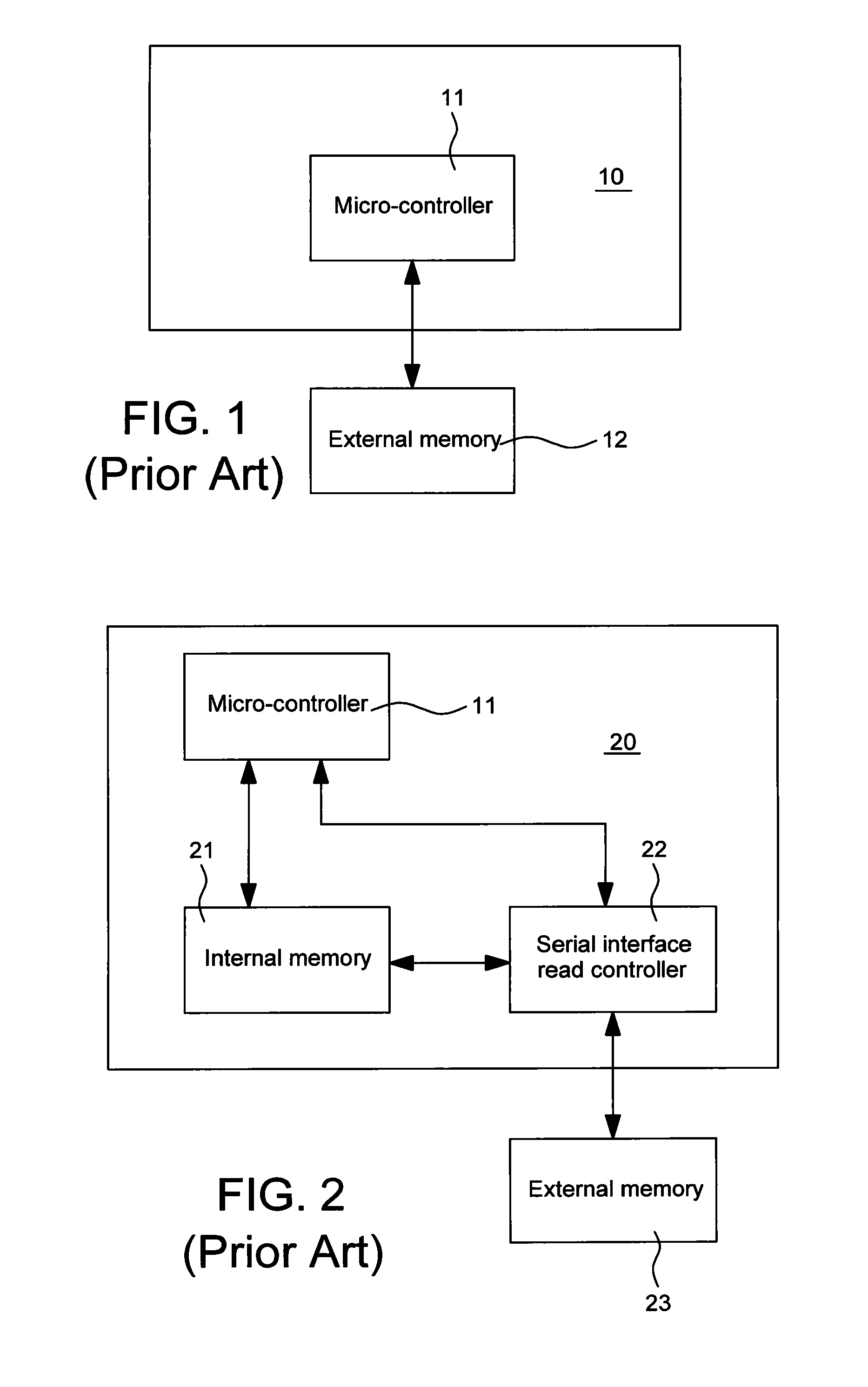 Serial interface cache controller, control method and micro-controller system using the same