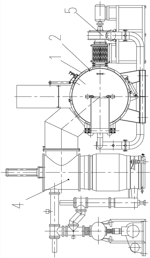 A large vacuum annealing furnace