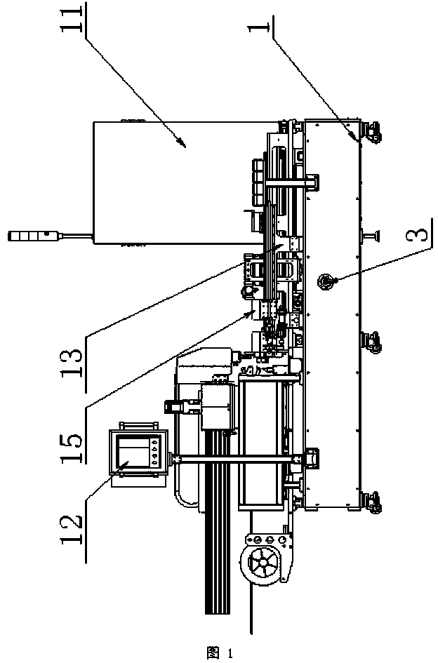 Heat exchanger core binding machine