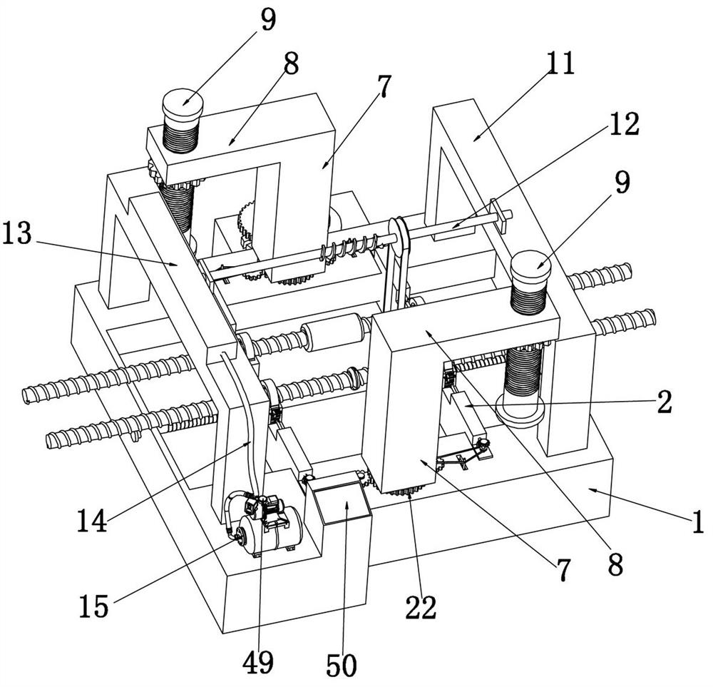A prefabricated steel structure node experimental device