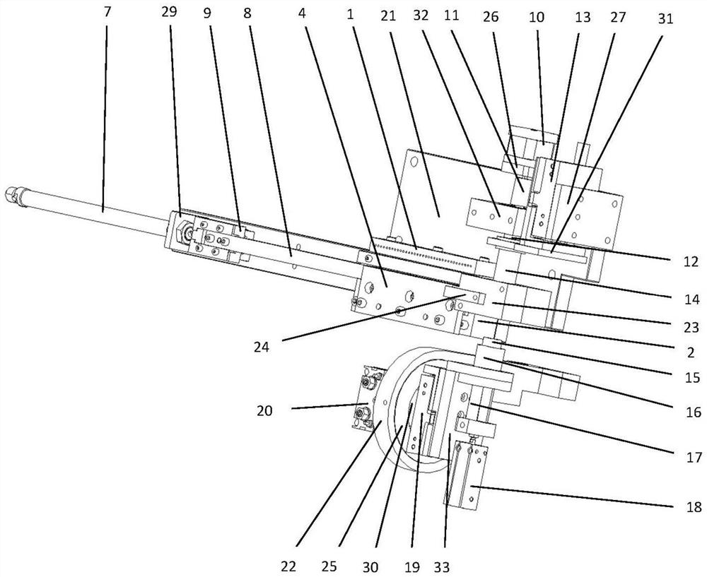 Automatic needle mounting mechanism