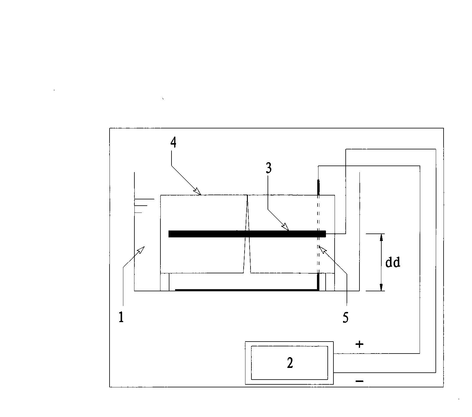 Method and device for repairing concrete crack by pulse electrodeposition