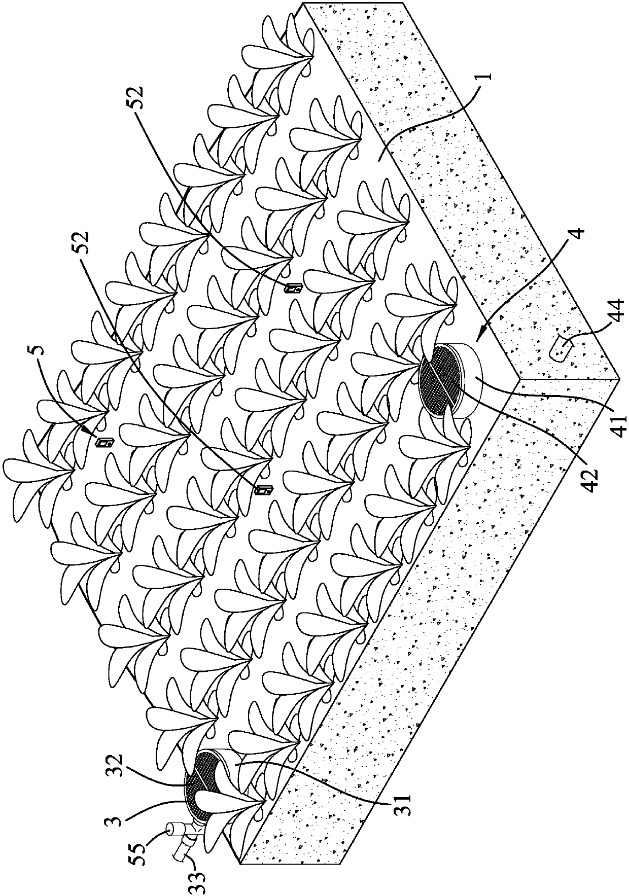 Subterranean irrigation and drainage integration system