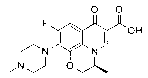 One-step synthesizing method of levofloxacin and ofloxacin