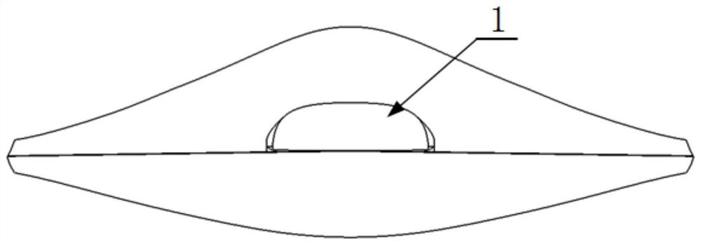 High-fusion aircraft afterbody